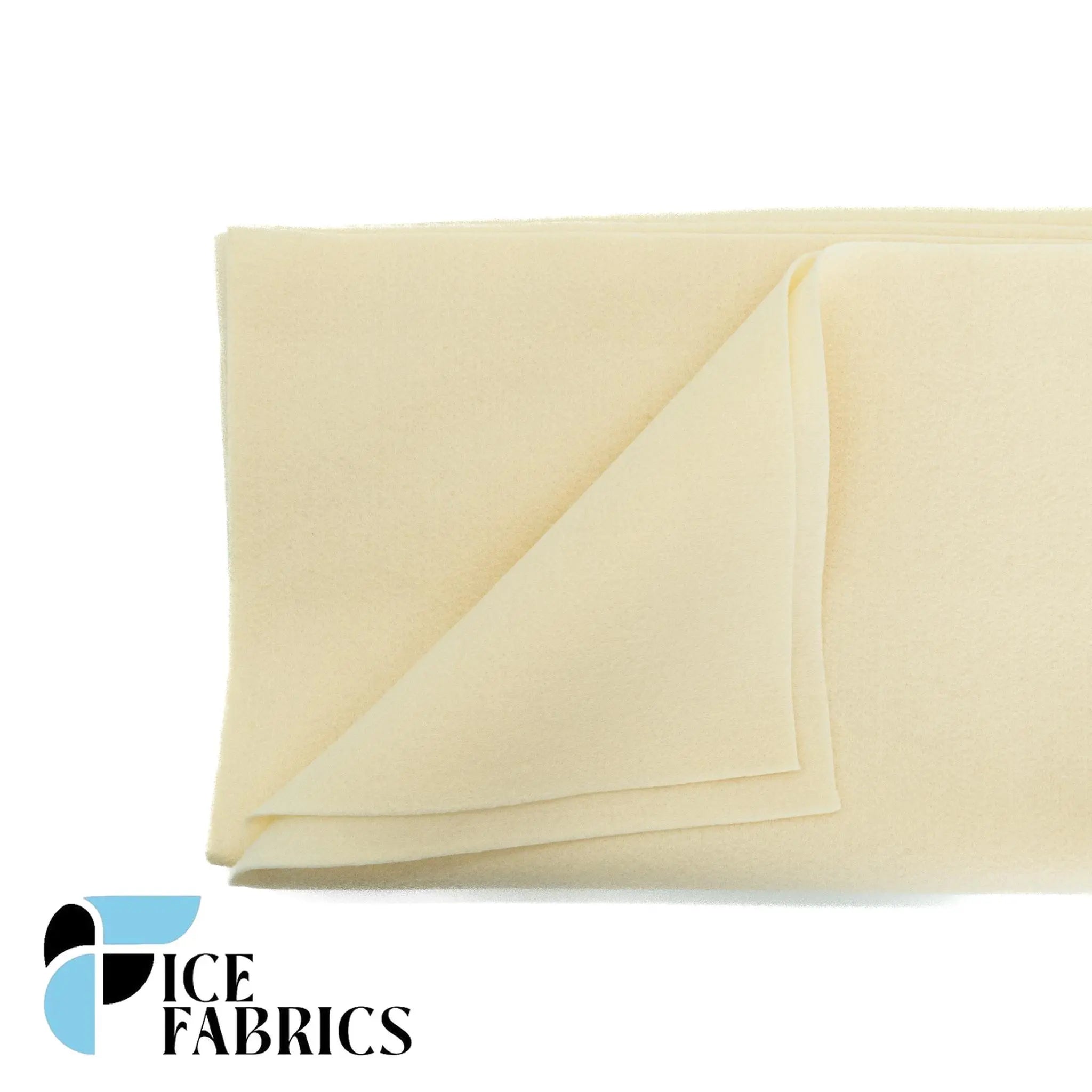 Sand Acrylic Felt Fabric / 1.6mm Thick _ 72” WideICE FABRICSICE FABRICSBy The YardSand Acrylic Felt Fabric / 1.6mm Thick _ 72” Wide ICE FABRICS