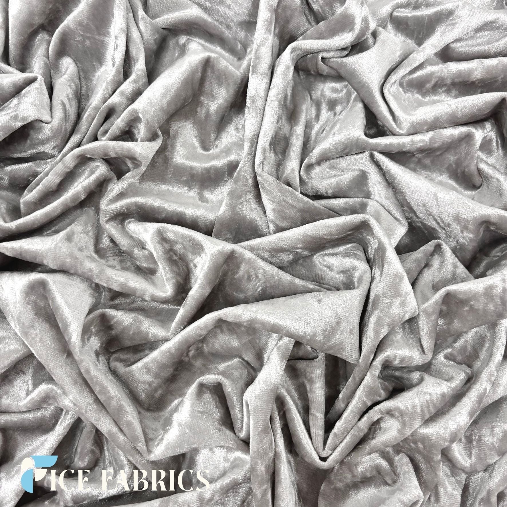 Stretch Crushed Velvet Fabric