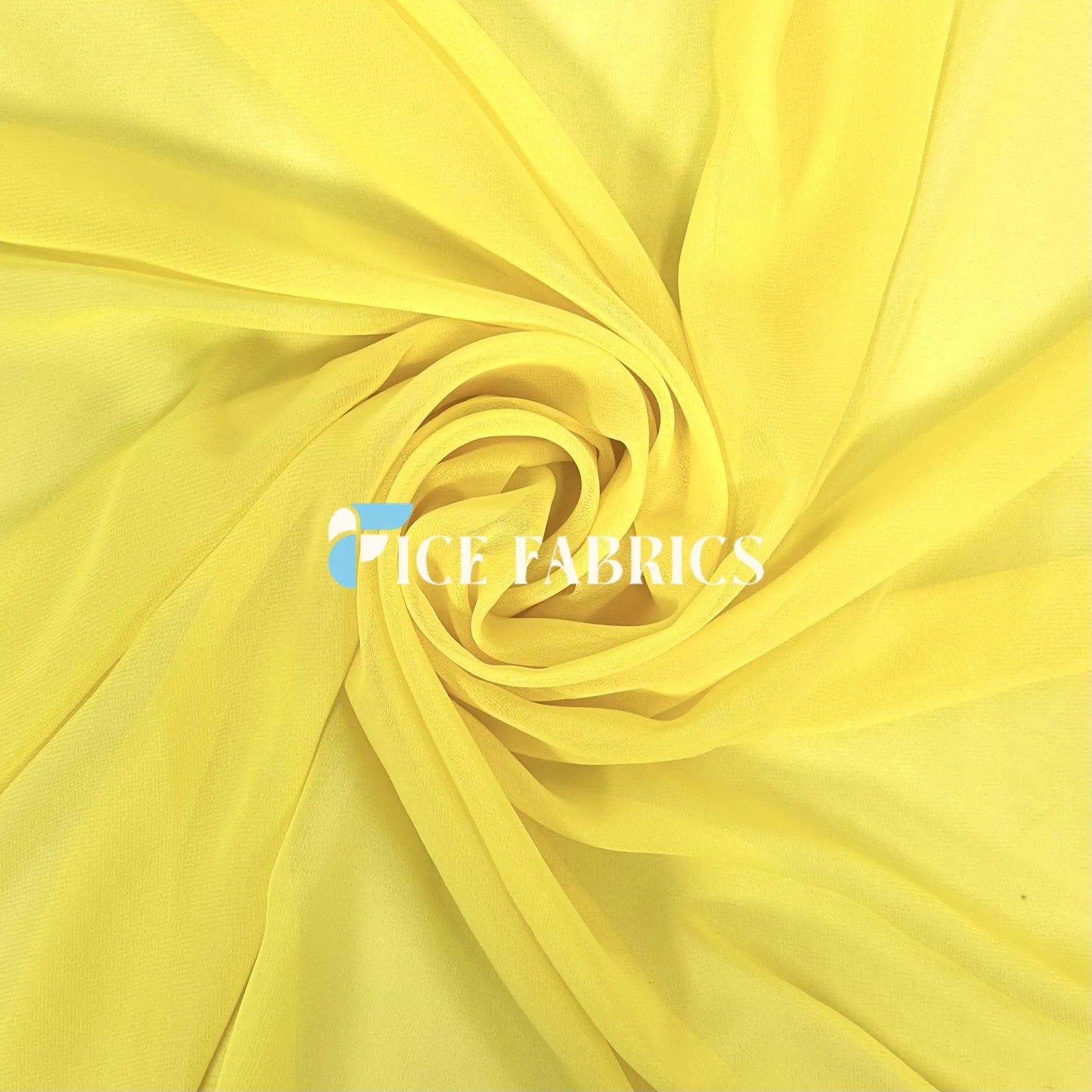 Mia Poly Chiffon Fabric / 60" Wide Soft Sheer Chiffon Fabric