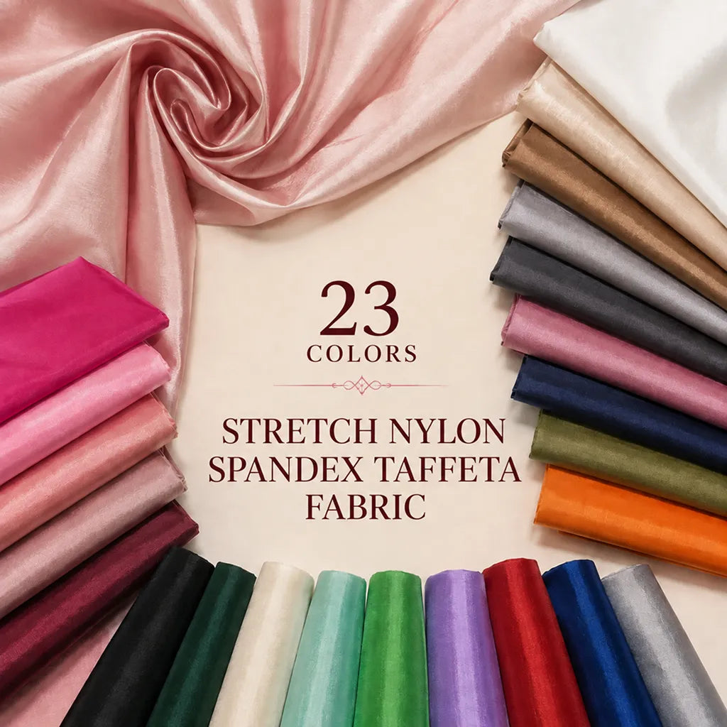 Stretch Nylon Spandex Taffeta Fabric