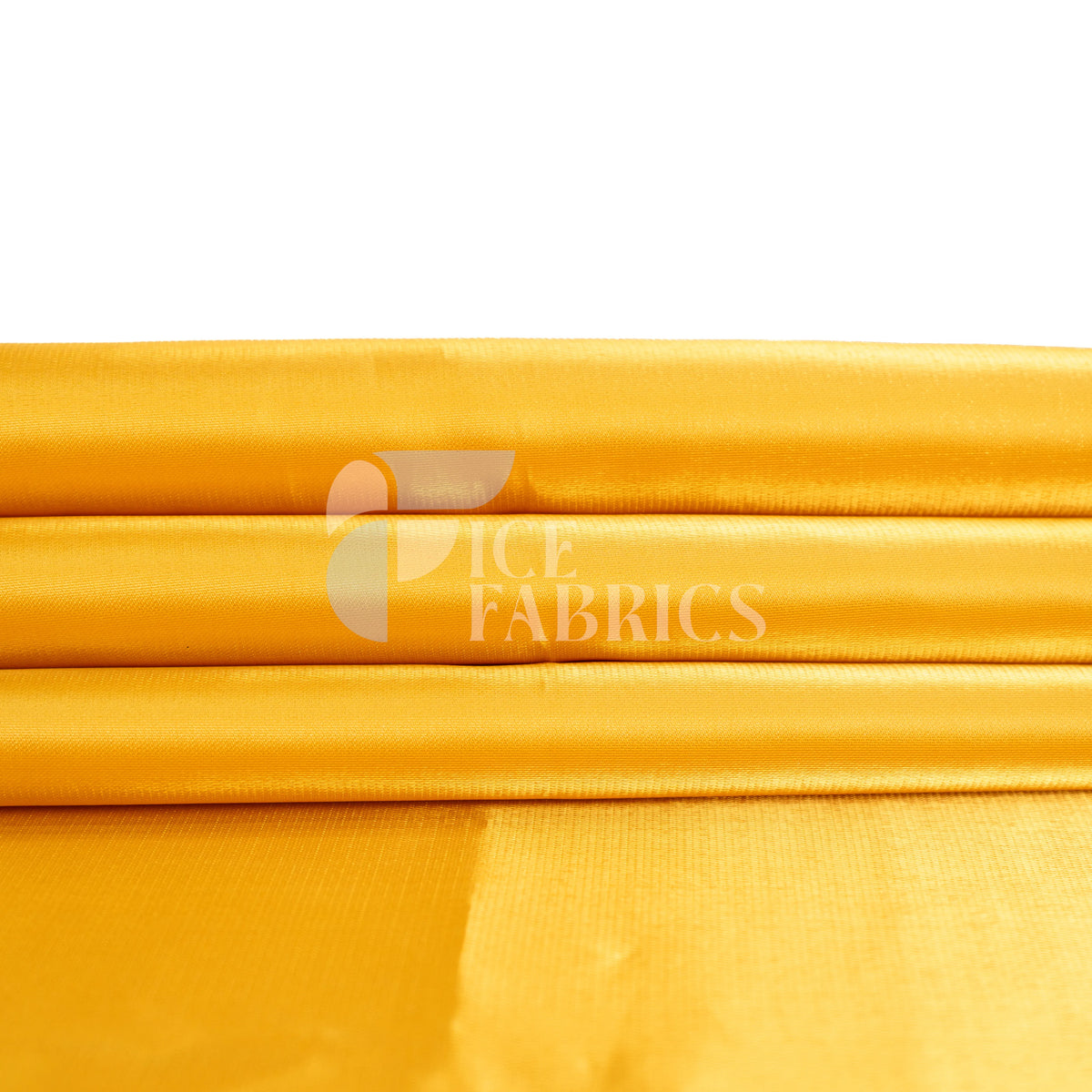Sun Gold Silky Satin Fabric