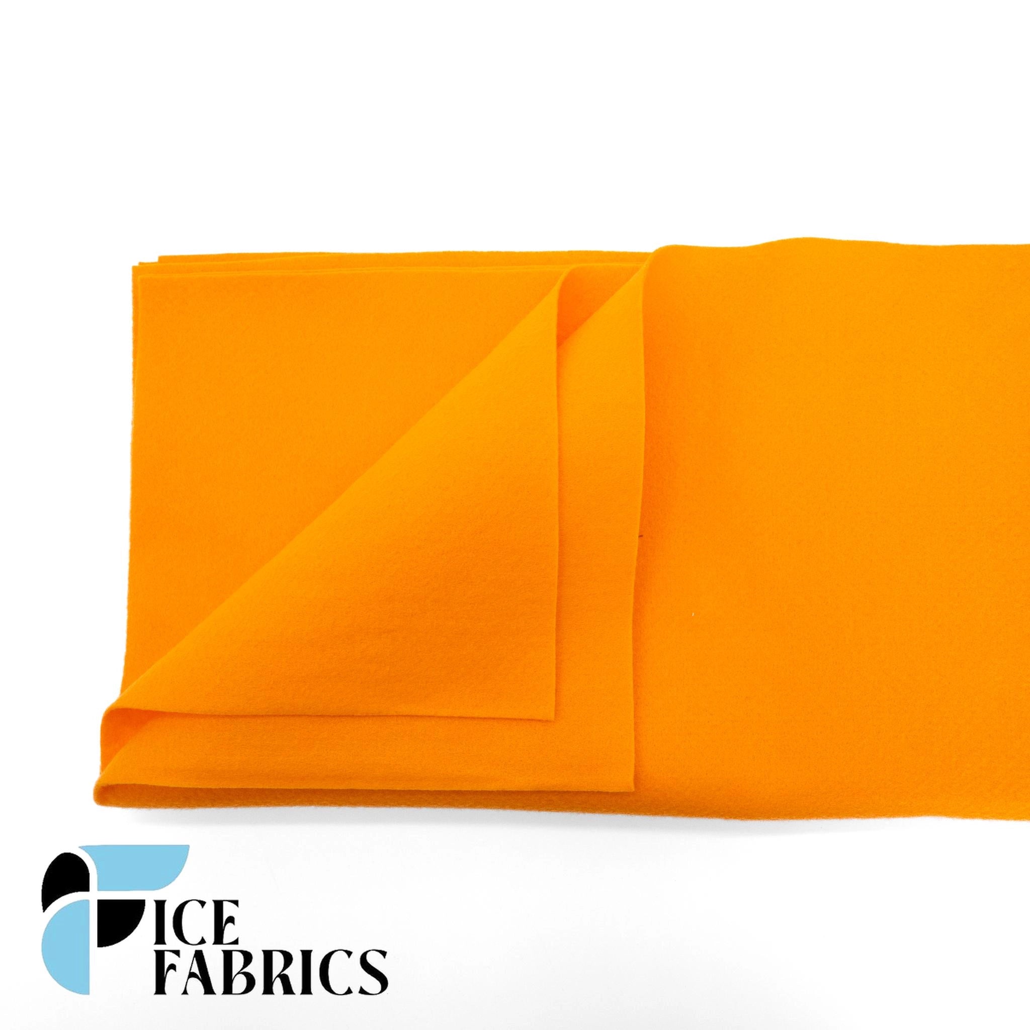 Tangerine Acrylic Felt Fabric / 1.6mm Thick _ 72” WideICE FABRICSICE FABRICSBy The YardTangerine Acrylic Felt Fabric / 1.6mm Thick _ 72” Wide ICE FABRICS