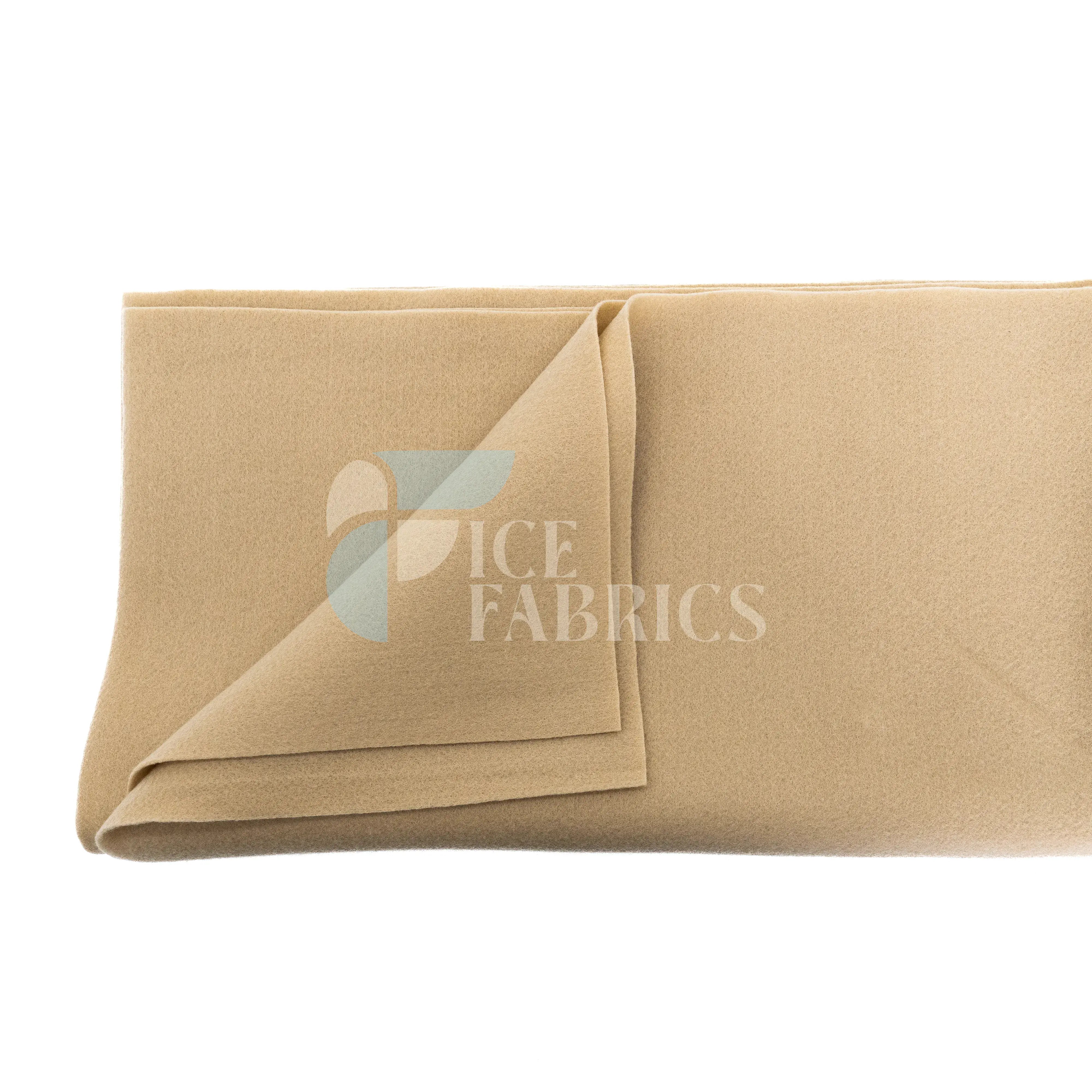 Taupe Acrylic Felt Fabric / 1.6mm Thick _ 72” Wide ICE FABRICS By The Yard