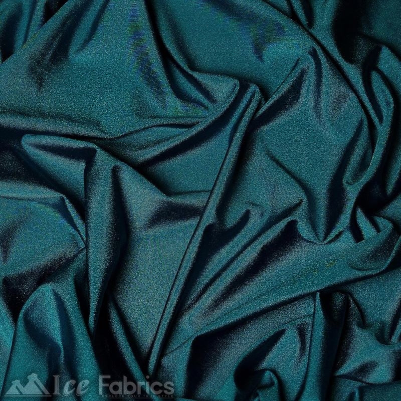 4 Way Stretch Nylon Spandex Fabric By The Roll (20 Yards ) ICE FABRICS |Teal