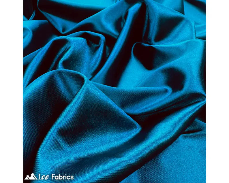 Casino Luxe 4 Way Stretch Silky Satin Fabric By The Roll