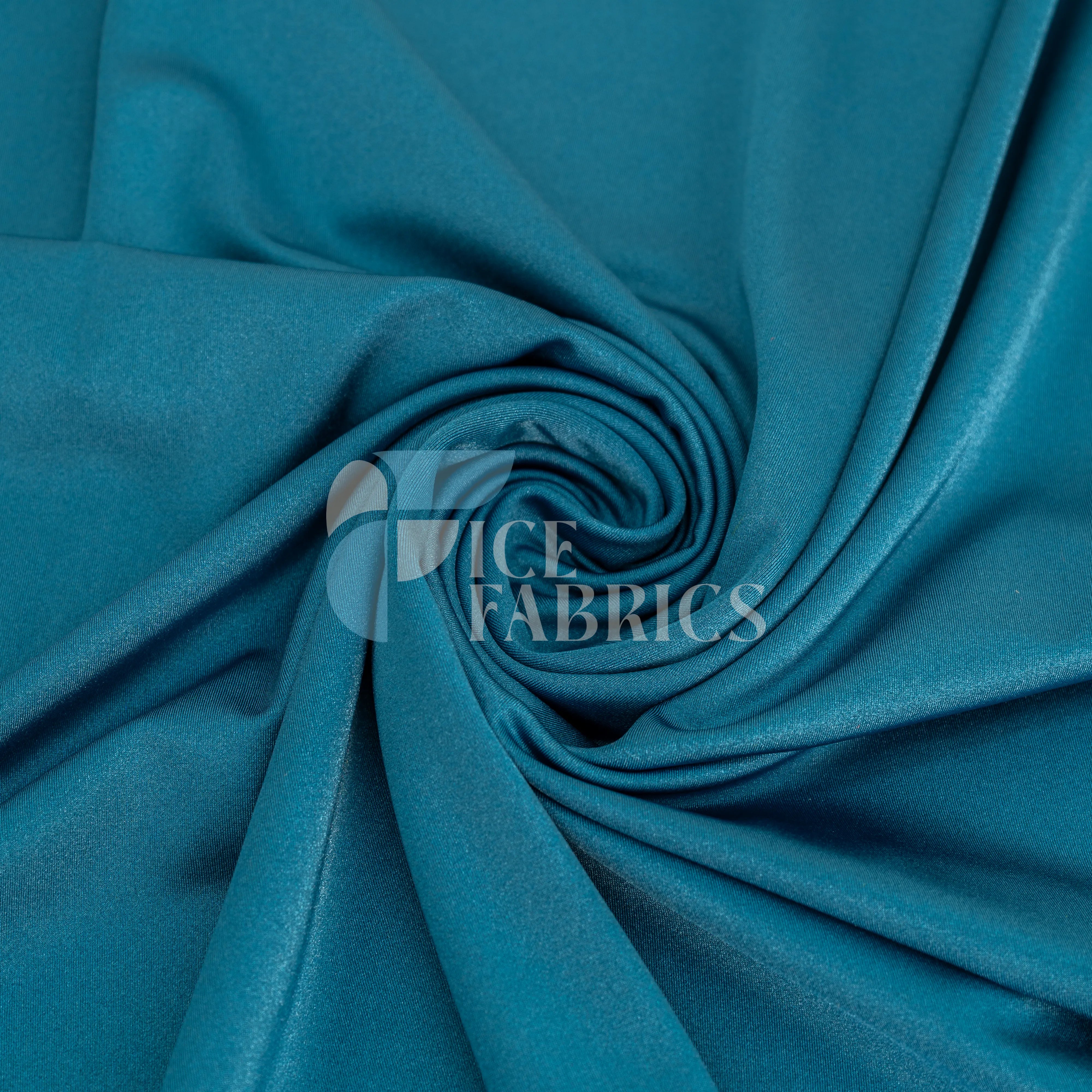 Teal Wholesale Yoga Flex Nylon Spandex Fabric