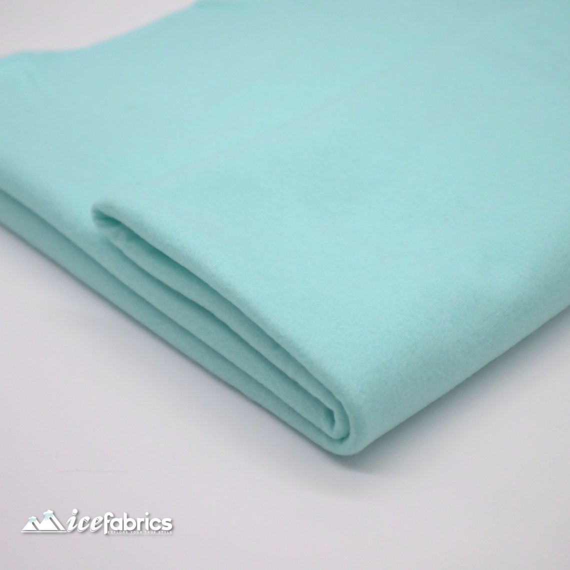 72" Wide 1.6 mm Thick Acrylic Aqua Felt Fabric By The YardICE FABRICSICE FABRICSPer Yard1.6mm Thick72" Wide 1.6 mm Thick Acrylic Aqua Felt Fabric By The Yard ICE FABRICS