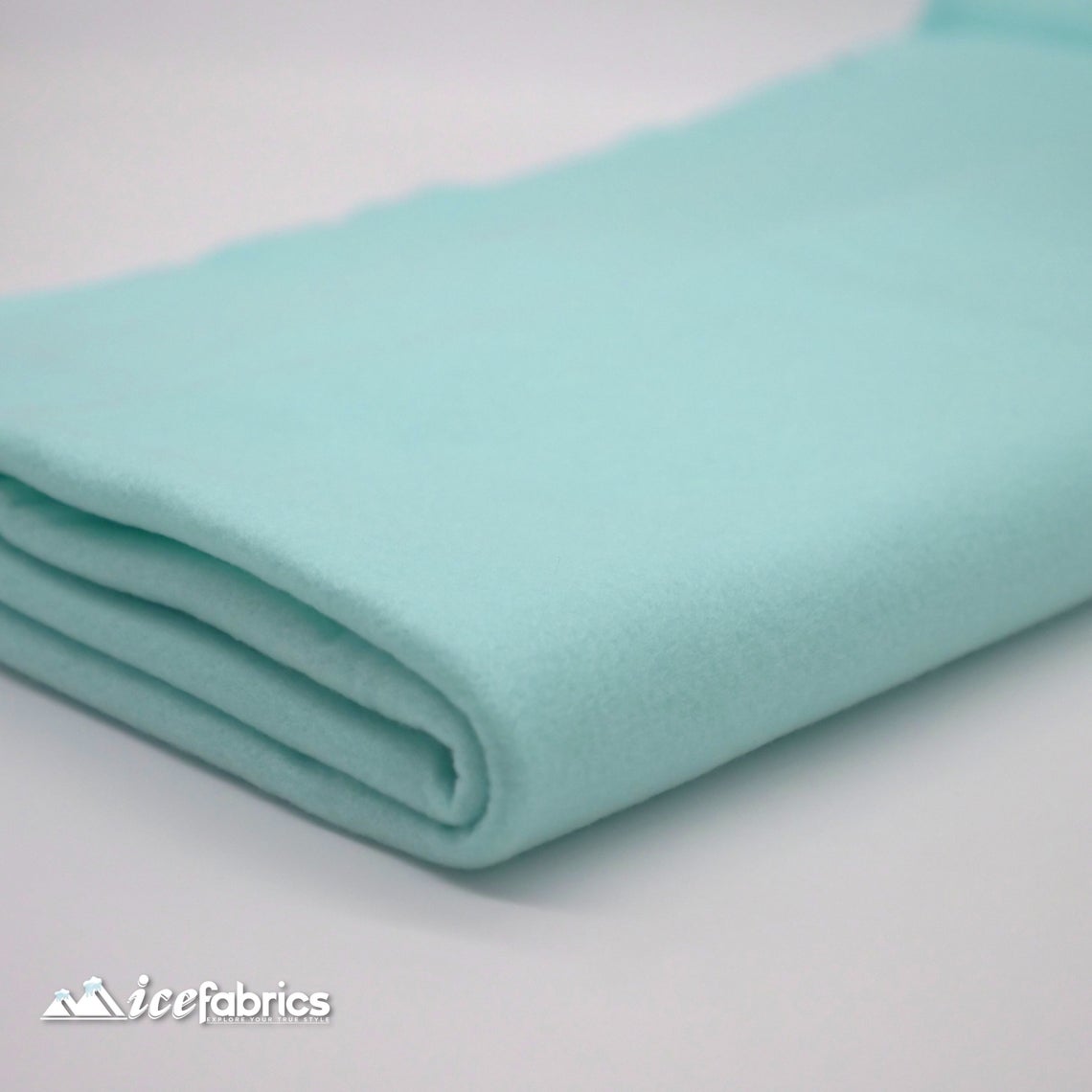 72" Wide 1.6 mm Thick Acrylic Aqua Felt Fabric By The YardICE FABRICSICE FABRICSPer Yard1.6mm Thick72" Wide 1.6 mm Thick Acrylic Aqua Felt Fabric By The Yard ICE FABRICS