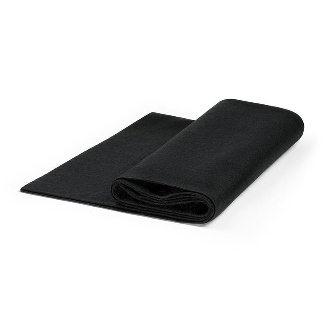 72" Wide 1.6 mm Thick Acrylic Black Felt Fabric By The YardICE FABRICSICE FABRICSPer Yard1.6mm Thick72" Wide 1.6 mm Thick Acrylic Black Felt Fabric By The Yard ICE FABRICS