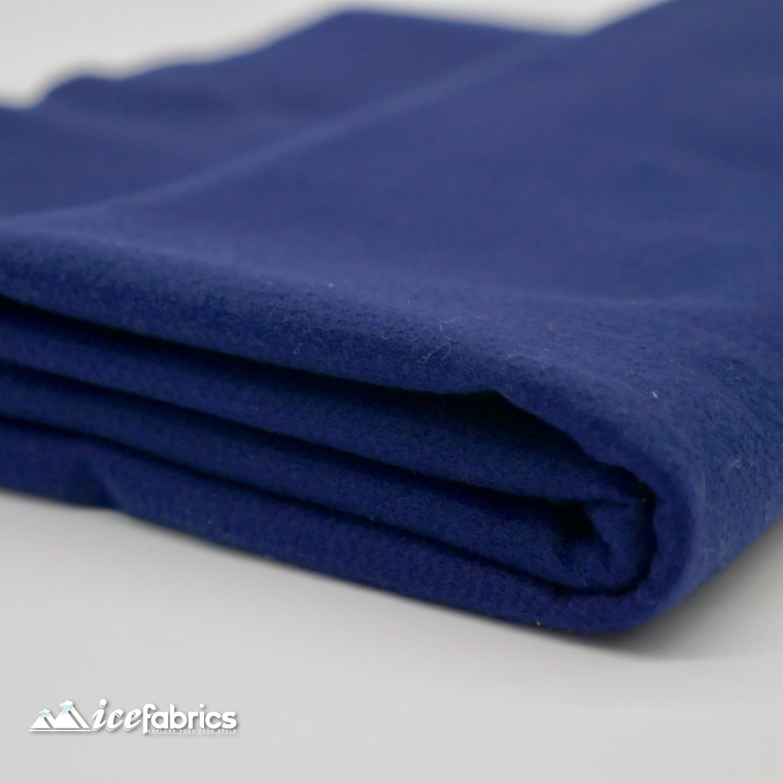 72 Inches Wide 1.6 mm Thick Acrylic Navy Blue Felt Fabric By The YardICE FABRICSICE FABRICSPer Yard1.6mm Thick72 Inches Wide 1.6 mm Thick Acrylic Navy Blue Felt Fabric By The Yard ICE FABRICS