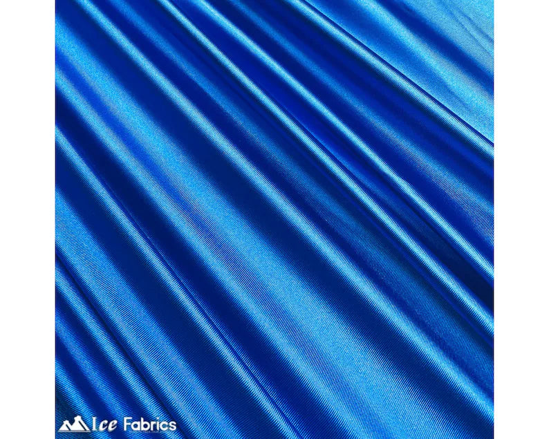 Casino Shiny Spandex 4 Way Stretch Satin Fabric
