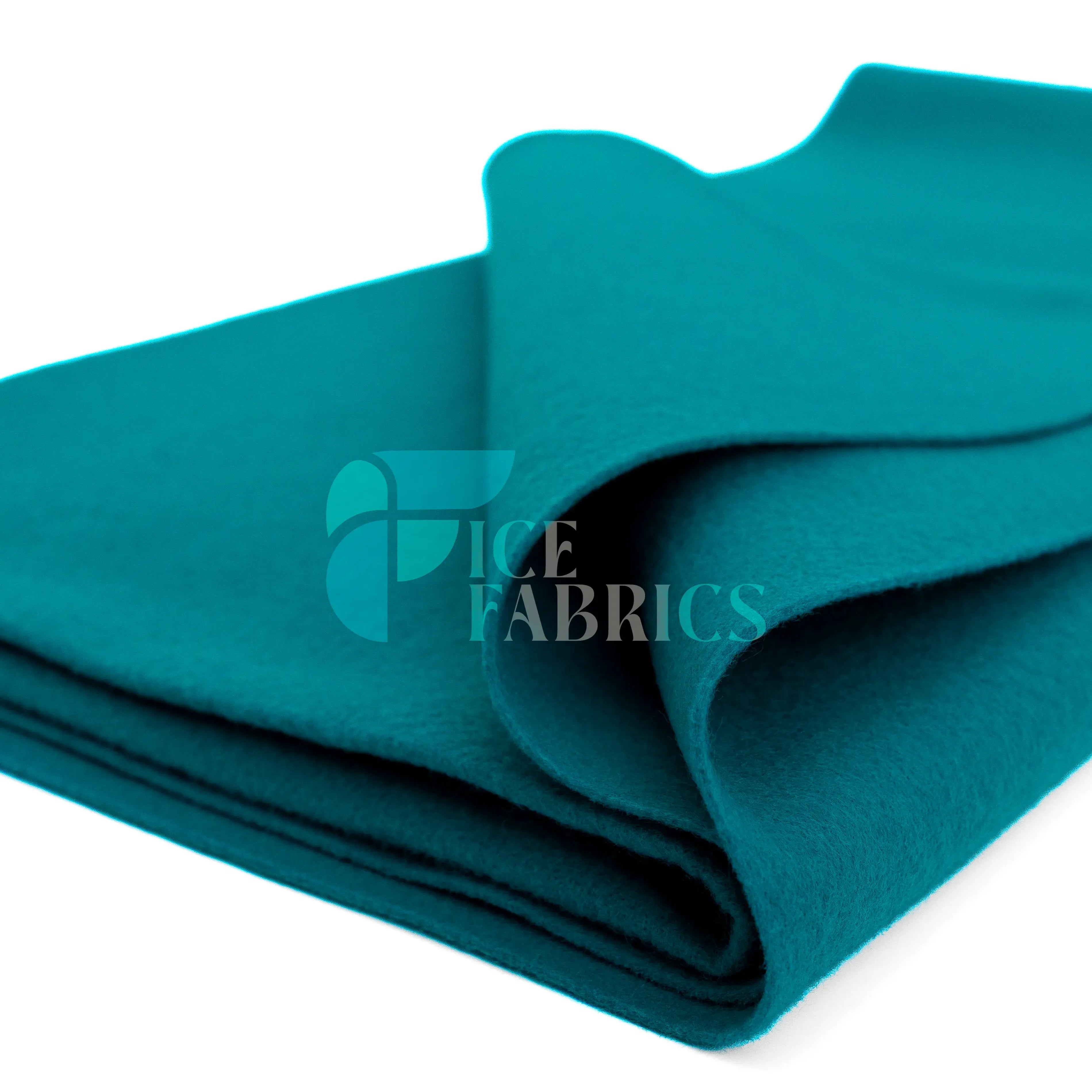 Turquoise Acrylic Felt Fabric / 1.6mm Thick _ 72” Wide ICE FABRICS By The Yard