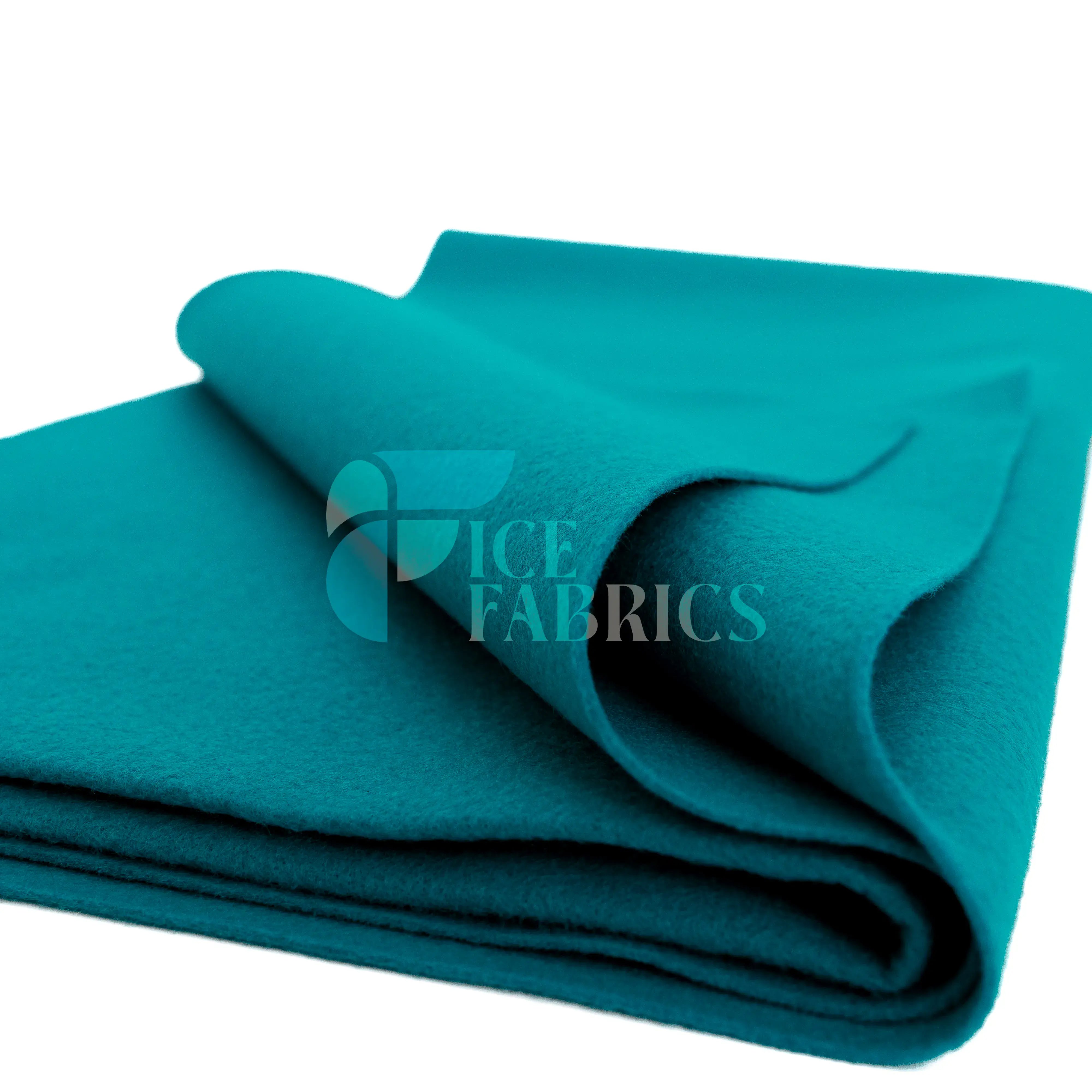 Turquoise Acrylic Felt Fabric / 1.6mm Thick _ 72” Wide ICE FABRICS By The Yard