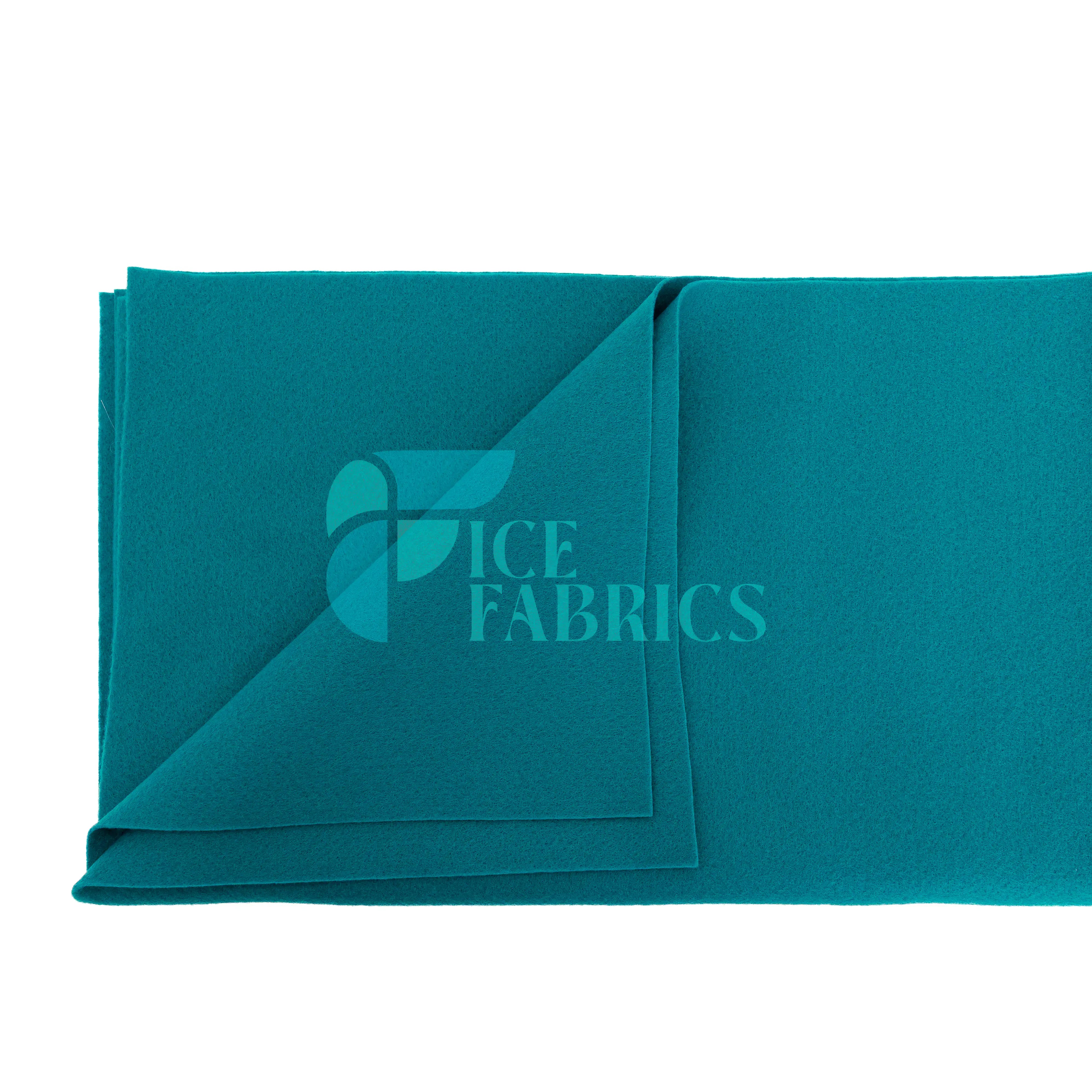 Turquoise Acrylic Felt Fabric / 1.6mm Thick _ 72” Wide ICE FABRICS By The Yard