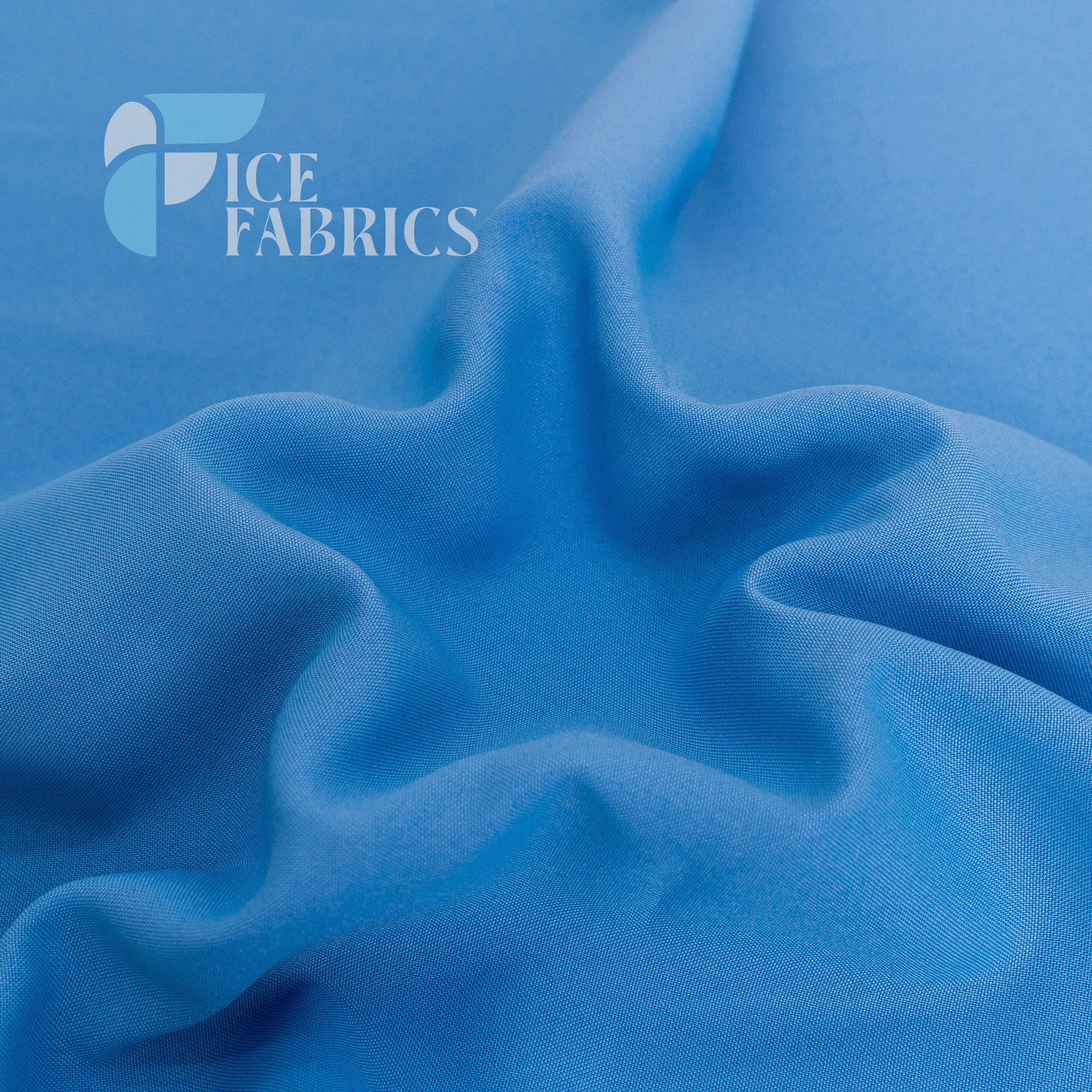 Turquoise Solid Poly Poplin Fabric By The Yard