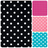 1/4 inch Polka Dot/Spot Poly Cotton Fabric By The Yard