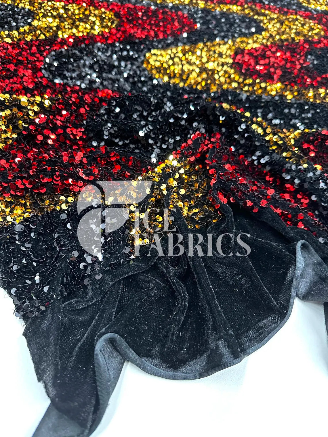 Velvet Sequin Fabric