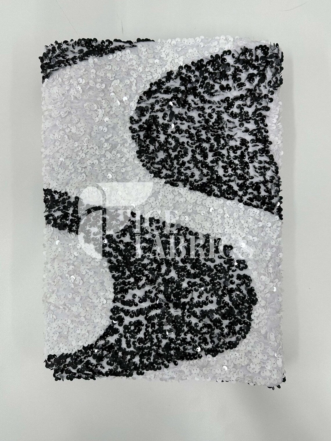 Velvet sequin material