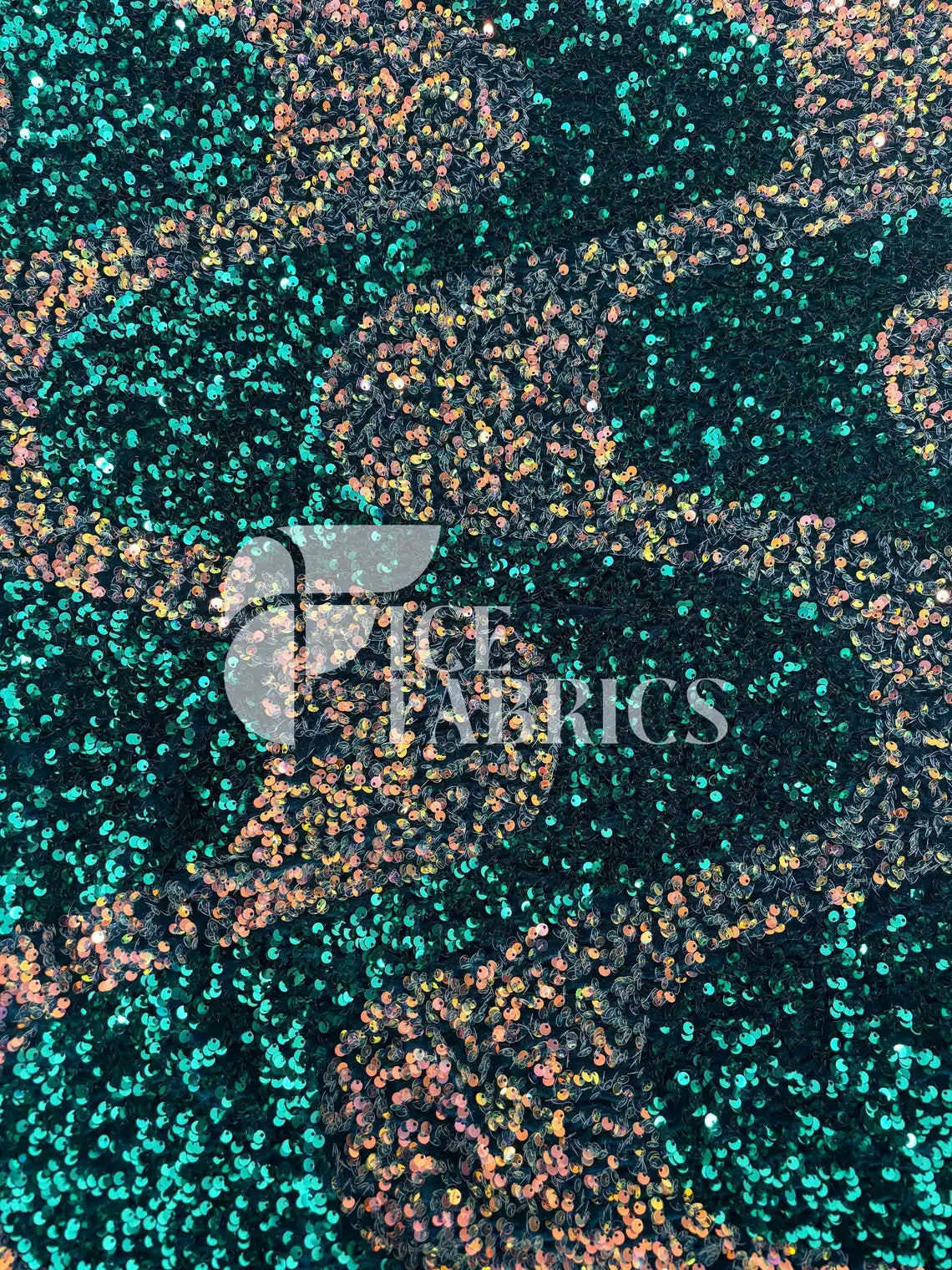 velvet with sequins