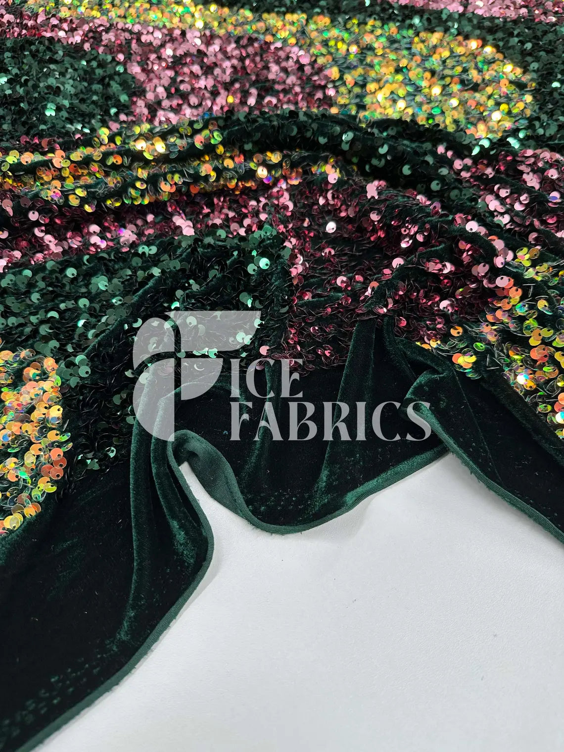 Velvet Sequin Fabric