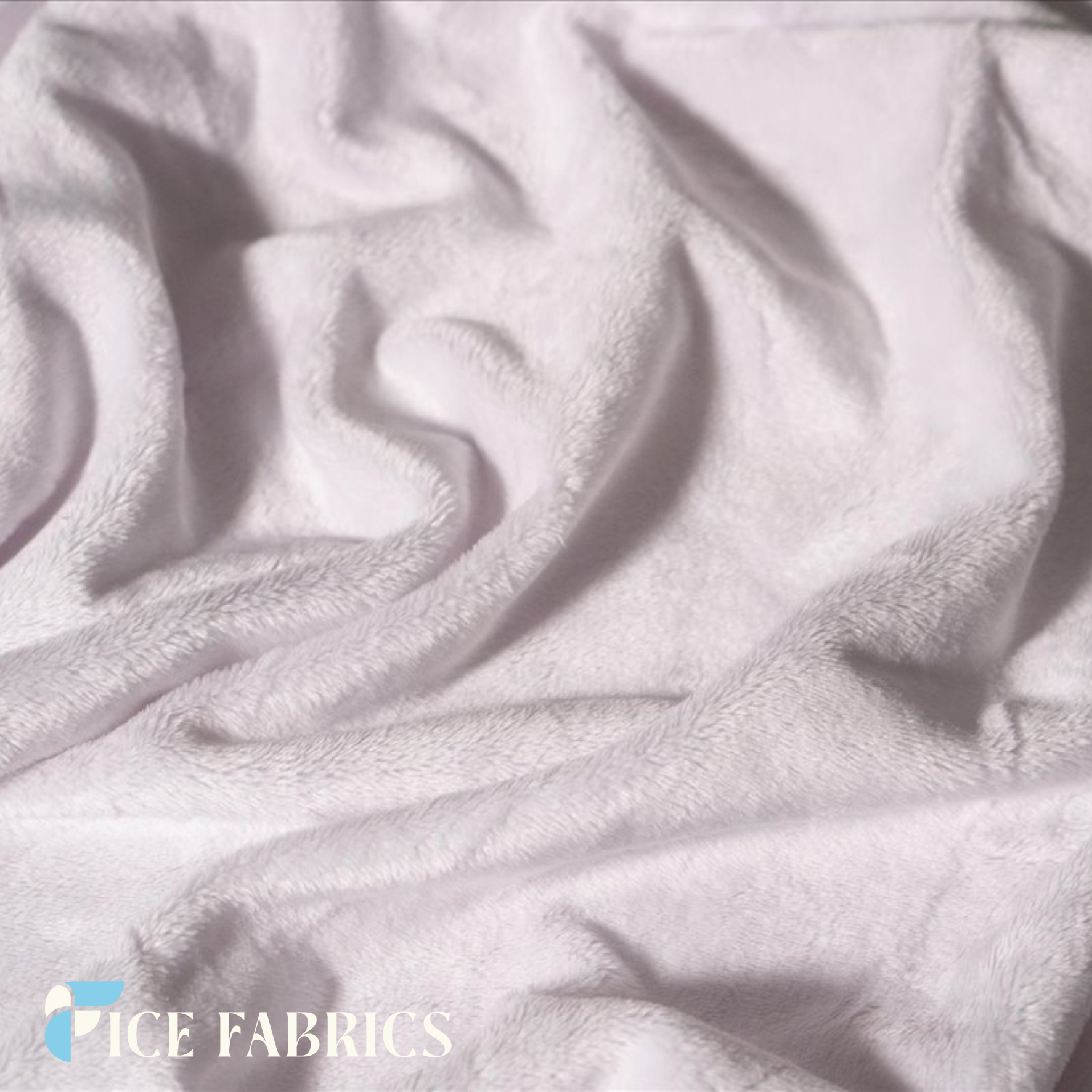 White New Colors 3mm Thick Faux Fur Soft Minky Fabric