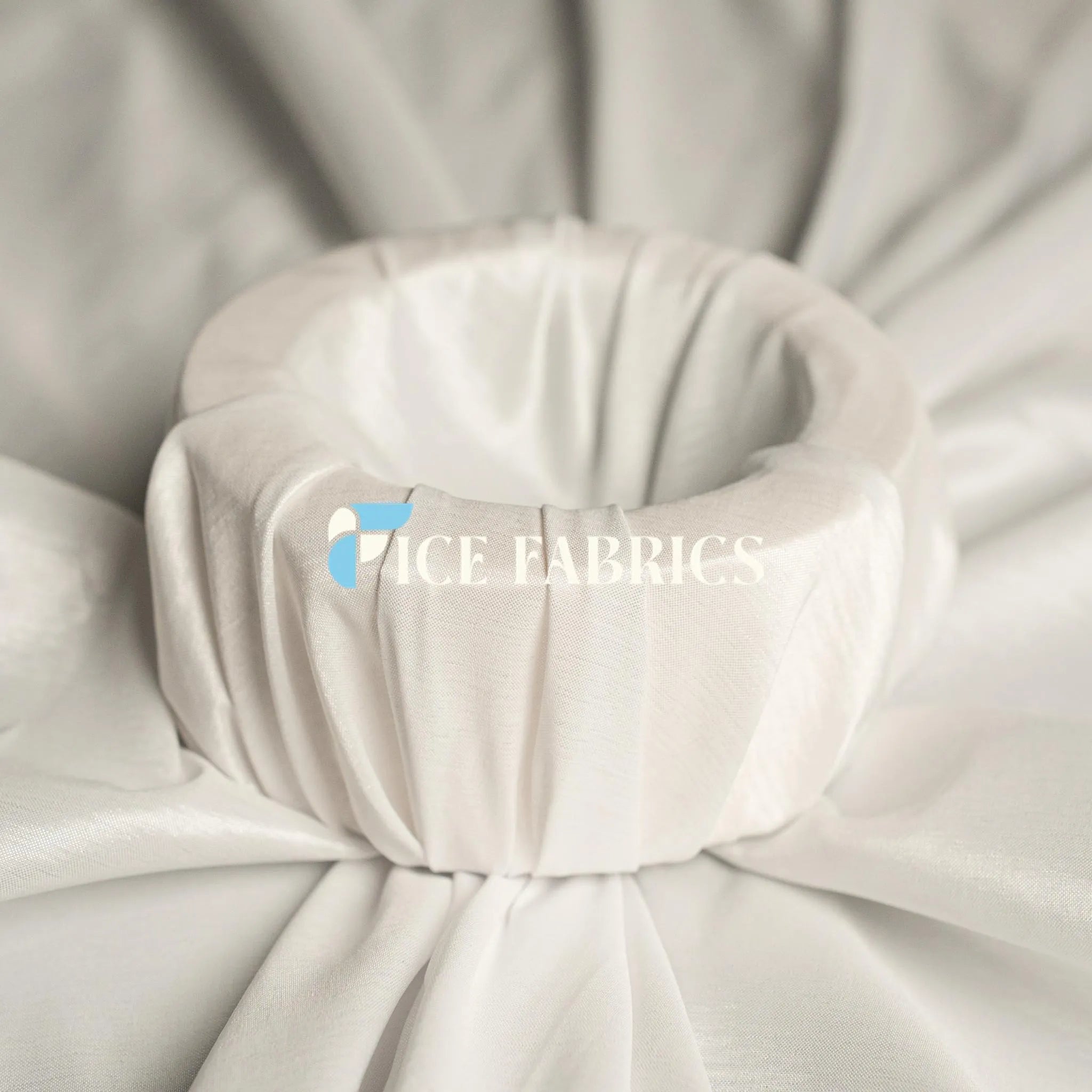 White Stretch Nylon Spandex Taffeta Fabric