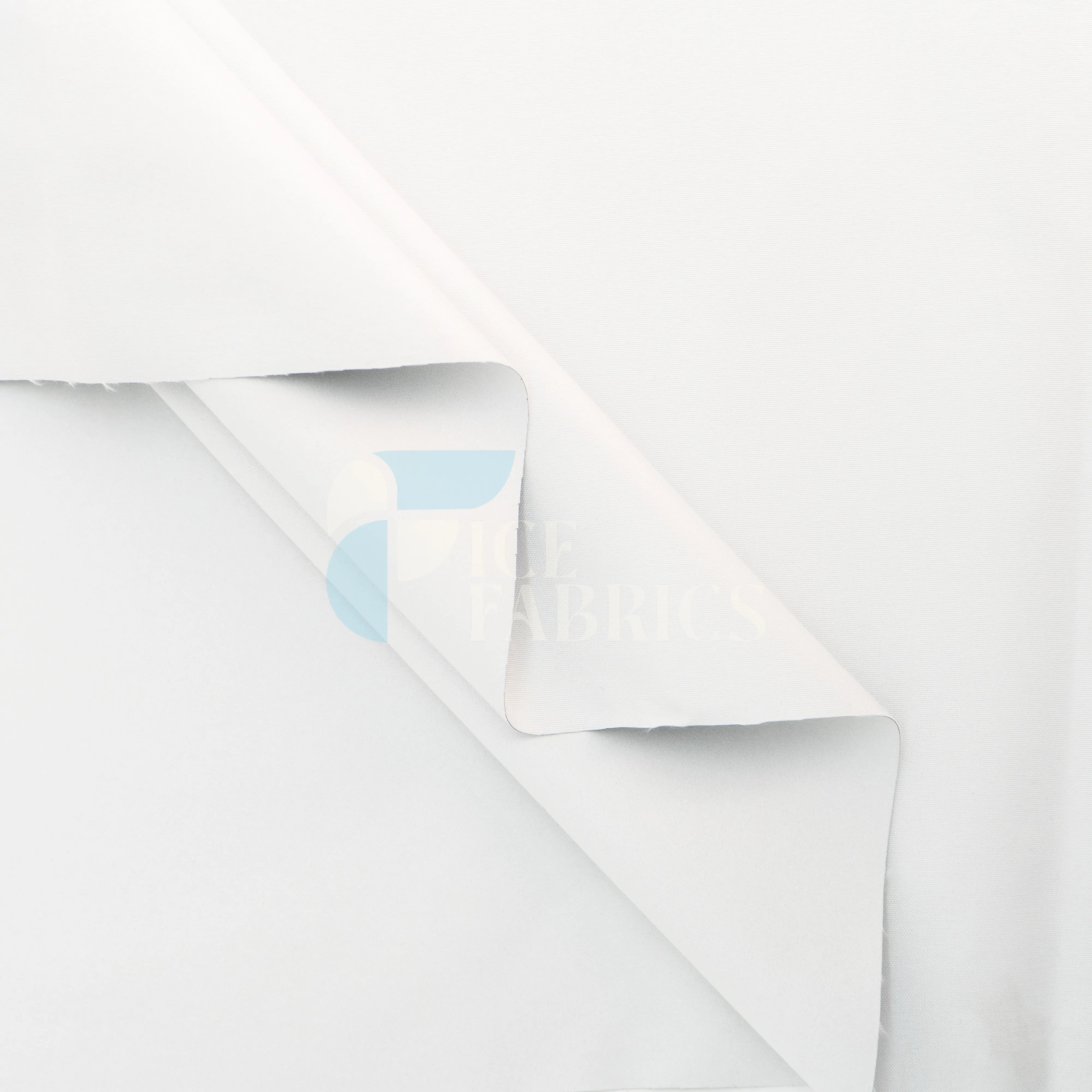 White Blackout Drapery Fabric By The Yard