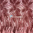Wine Red Feather Stretch Sequin Fabric