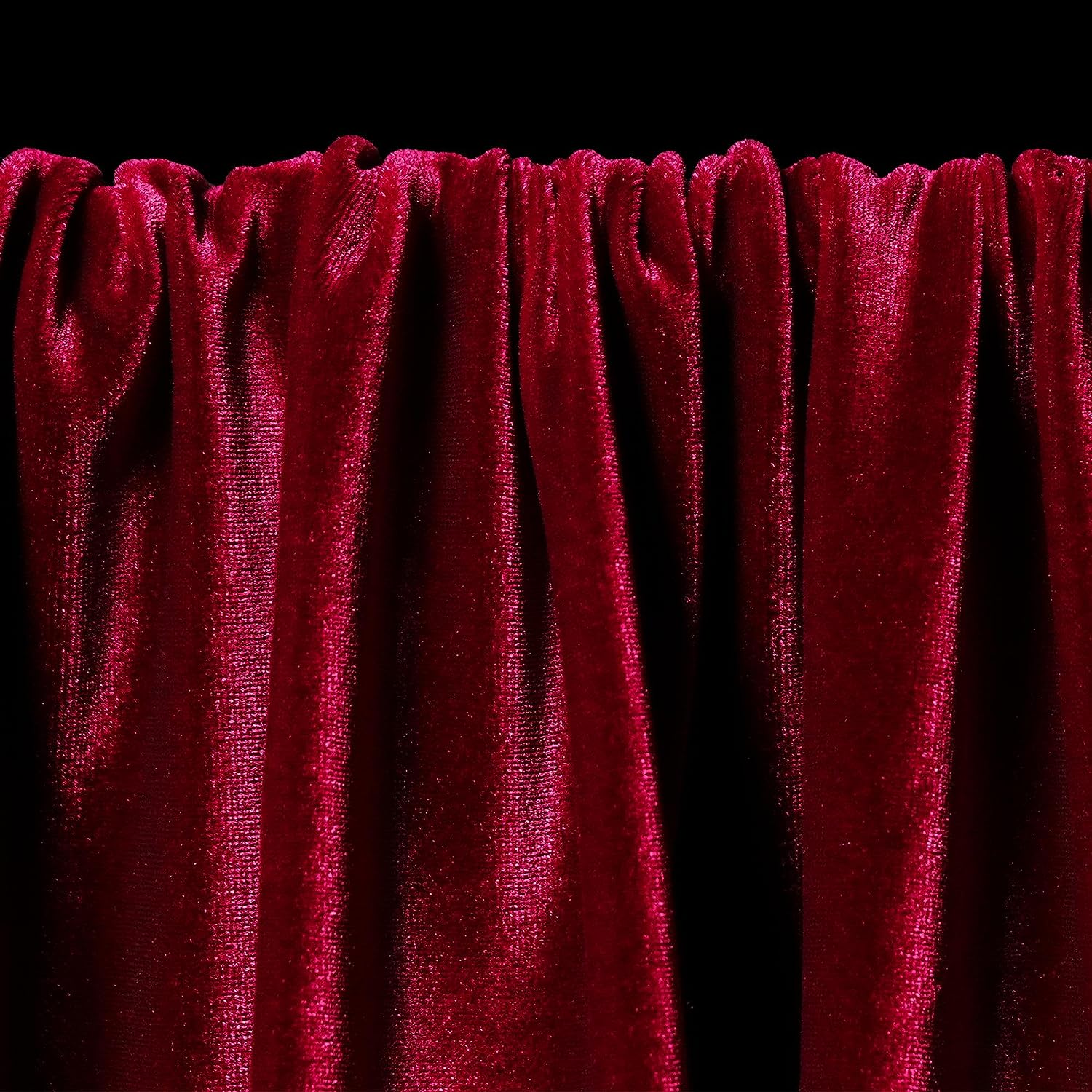 Ice Fabrics Stretch Velvet Fabric Soft and Smooth ICE FABRICS Wine Red