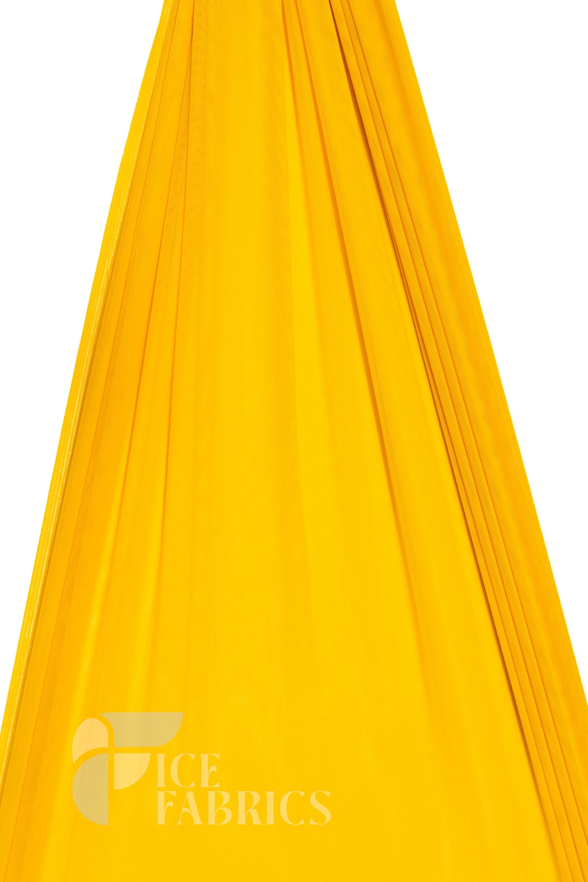 Yellow Flex Power Mesh 4 Way Stretch Nylon Fabric