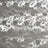 Silver Floral Brocade Satin Jacquard Fabric