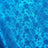 Turquoise Floral Brocade Satin Jacquard Fabric