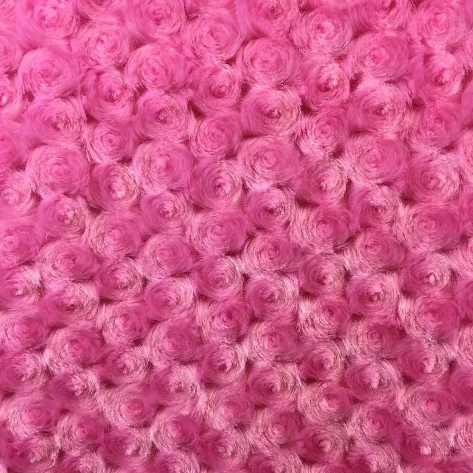 Rosebud Minky Fabric by the yard