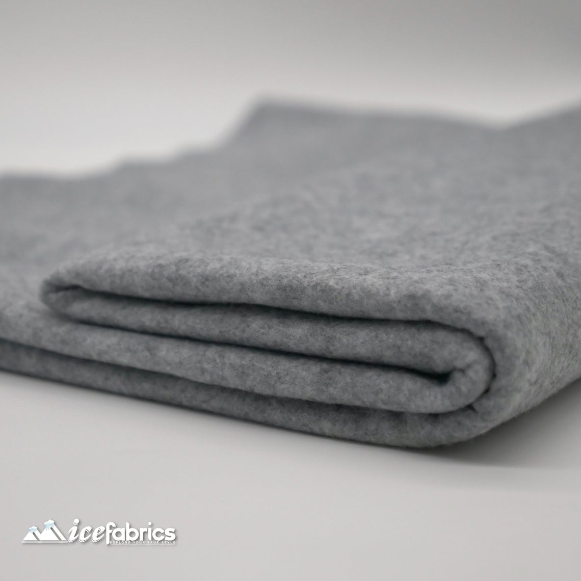 72" Wide 1.6 mm Thick Acrylic Gray Felt Fabric By The YardICE FABRICSICE FABRICSPer Yard1.6mm Thick72" Wide 1.6 mm Thick Acrylic Gray Felt Fabric By The Yard ICE FABRICS