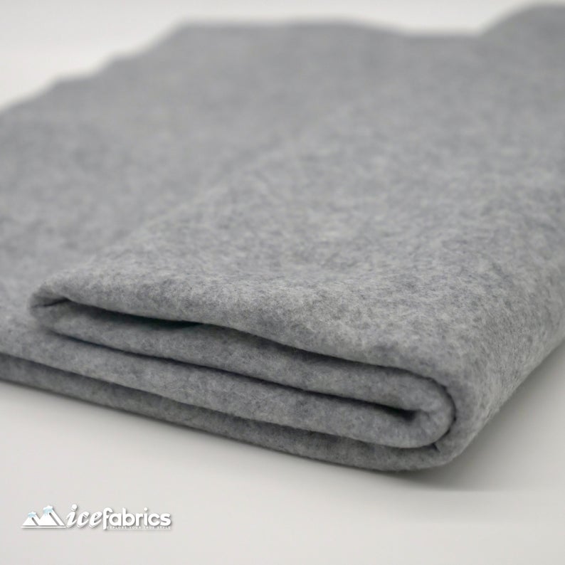 72" Wide 1.6 mm Thick Acrylic Gray Felt Fabric By The YardICE FABRICSICE FABRICSPer Yard1.6mm Thick72" Wide 1.6 mm Thick Acrylic Gray Felt Fabric By The Yard ICE FABRICS