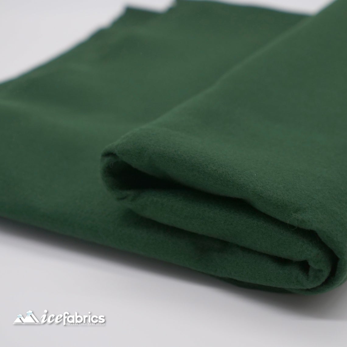 72" Wide 1.6 mm Thick Acrylic Hunter Green Felt Fabric By The YardICE FABRICSICE FABRICSPer Yard1.6mm Thick72" Wide 1.6 mm Thick Acrylic Hunter Green Felt Fabric By The Yard ICE FABRICS