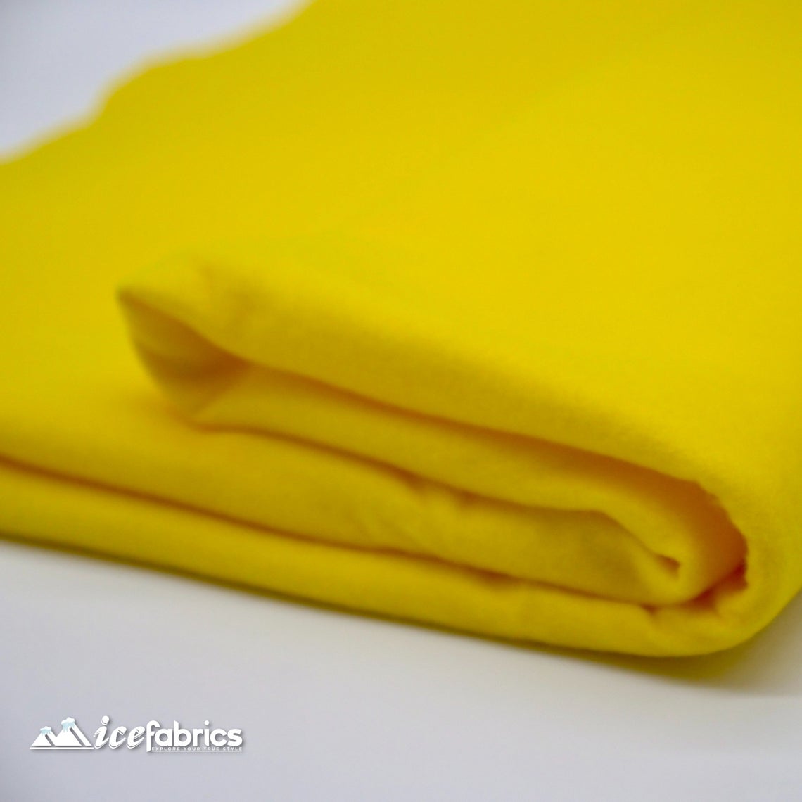 72" Wide 1.6 mm Thick Acrylic Neon Yellow Felt Fabric By The YardICE FABRICSICE FABRICSPer Yard1.6mm Thick72" Wide 1.6 mm Thick Acrylic Neon Yellow Felt Fabric By The Yard ICE FABRICS