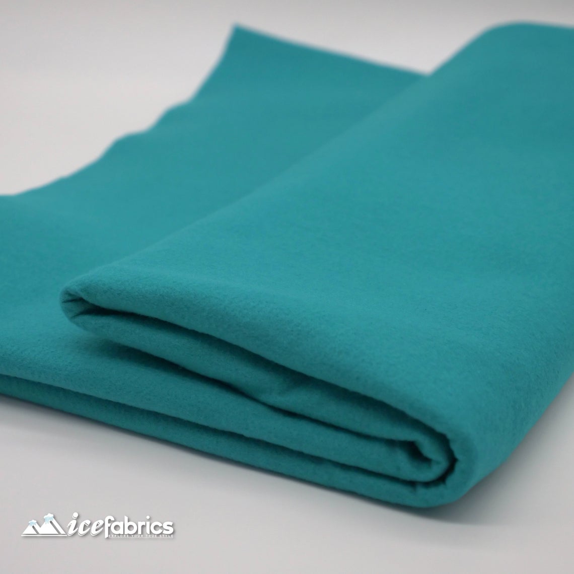 72" Wide 1.6 mm Thick Acrylic Turquoise Felt Fabric By The YardICE FABRICSICE FABRICSPer Yard1.6mm Thick72" Wide 1.6 mm Thick Acrylic Turquoise Felt Fabric By The Yard ICE FABRICS