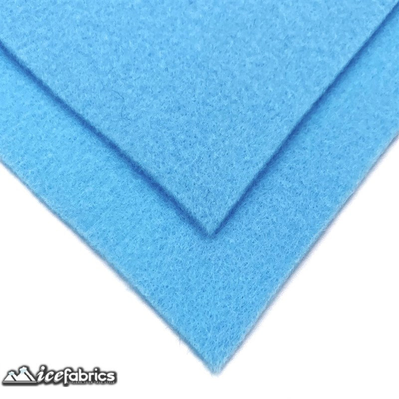 Ice Fabrics Acrylics Felt Fabric By The Roll ( 20 Yards) Wholesale ICE FABRICS Baby Blue