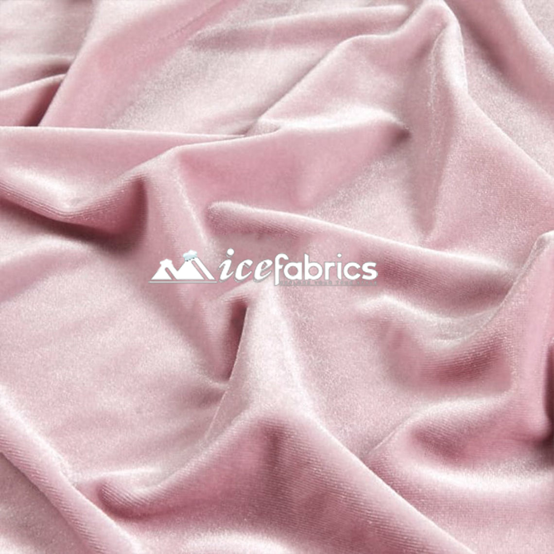 Poly Spandex 4 Way Stretch Velvet Fabric/ super Soft ICE FABRICS