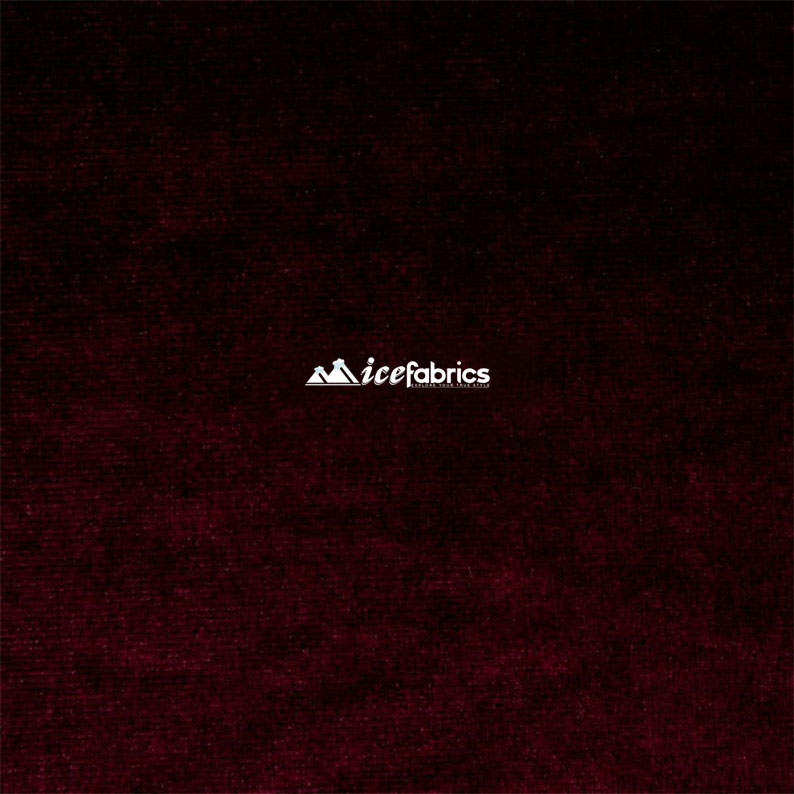 Poly Spandex 4 Way Stretch Velvet Fabric/ super Soft ICE FABRICS