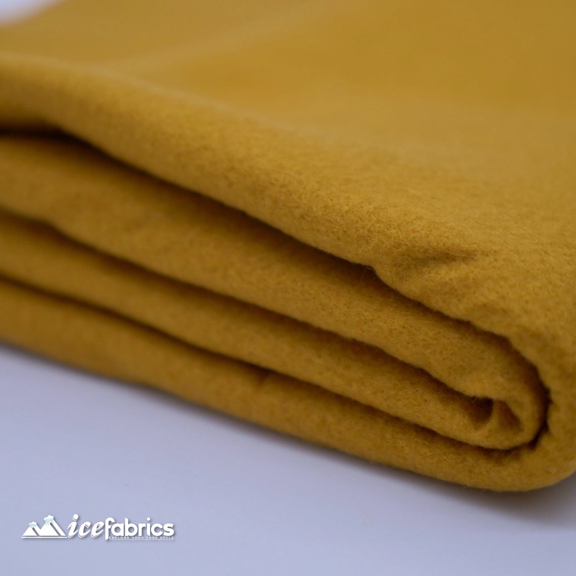 Acrylic Felt Fabric By The Roll | 20 yards | Wholesale Fabric ICE FABRICS Gold