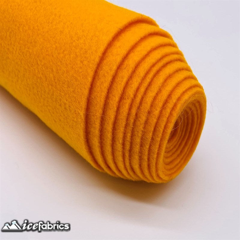 Ice Fabrics Acrylics Felt Fabric By The Roll ( 20 Yards) Wholesale ICE FABRICS Dark Mango