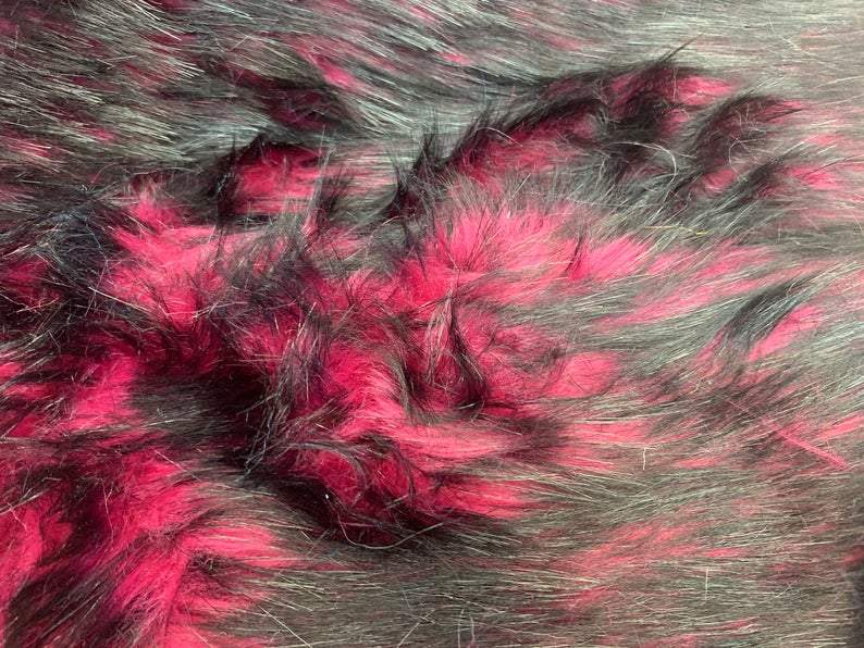 Luxury Husky Faux Fur Fabric By The Yard | Faux Fur MaterialICE FABRICSICE FABRICSFuchsiaBy The Yard (60 inches Wide)Luxury Husky Faux Fur Fabric By The Yard | Faux Fur Material ICE FABRICS Fuchsia
