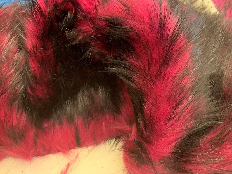 Luxury Husky Faux Fur Fabric By The Yard | Faux Fur MaterialICE FABRICSICE FABRICSFuchsiaBy The Yard (60 inches Wide)Luxury Husky Faux Fur Fabric By The Yard | Faux Fur Material ICE FABRICS Fuchsia
