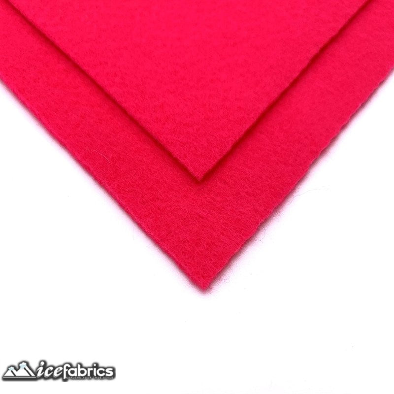 Ice Fabrics Acrylics Felt Fabric By The Roll ( 20 Yards) Wholesale ICE FABRICS Fuchsia