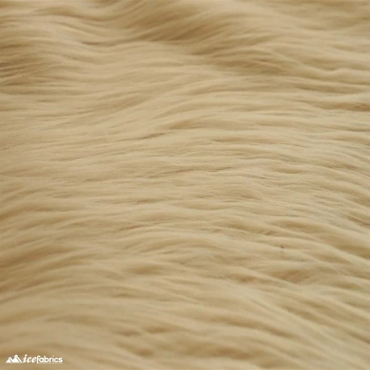 Latte Alpine Faux Fur Fabric