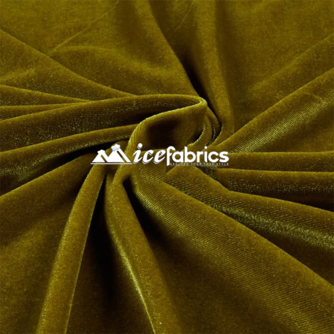 Poly Spandex 4 Way Stretch Velvet Fabric | ICE FABRICS