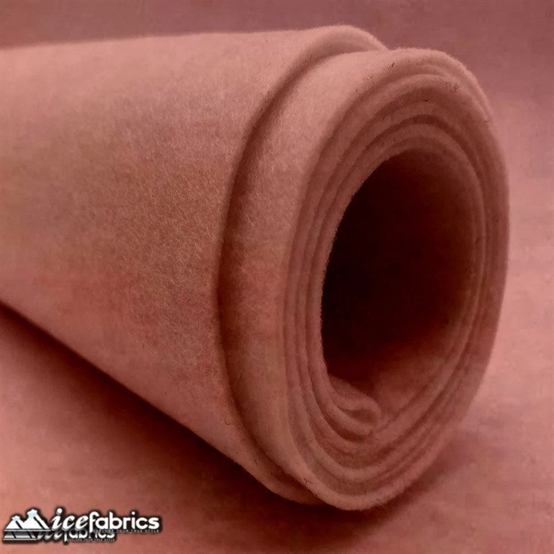 Ice Fabrics Acrylics Felt Fabric By The Roll ( 20 Yards) Wholesale ICE FABRICS Peach