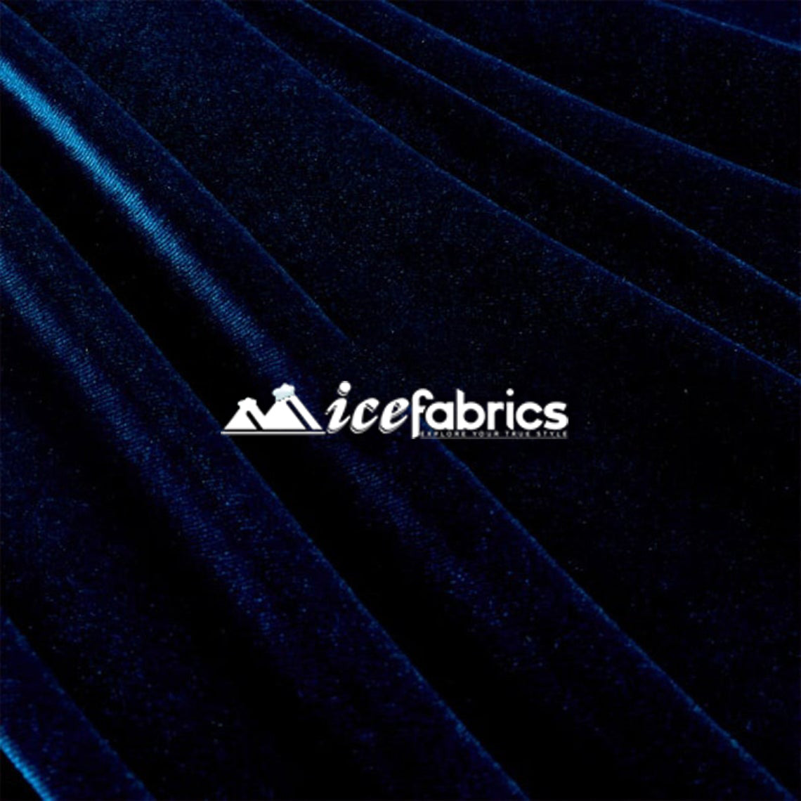 Poly Spandex 4 Way Stretch Velvet Fabric/ super Soft ICE FABRICS